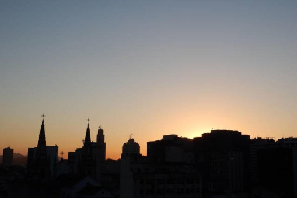 Centro Da Cidade Com Vista Para O Cristo 리오데자네이루 외부 사진