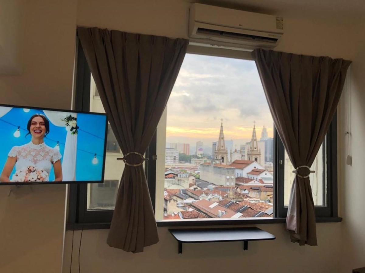 Centro Da Cidade Com Vista Para O Cristo 리오데자네이루 외부 사진